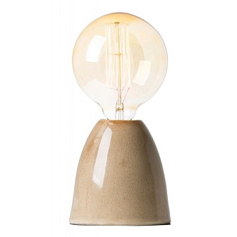 Mała lampka stołowa Helmer ceramiczna